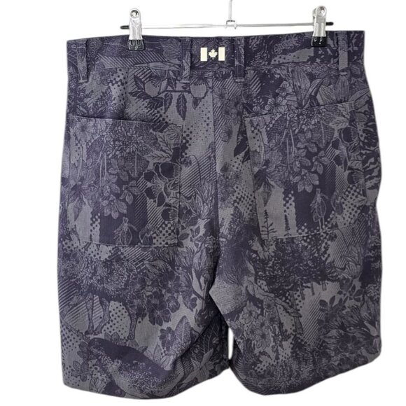 Lululemon Mens Team Canada Woven Air 9" Unlined Shorts, Tapestry Pride Purple,33 - Picture 3 of 9